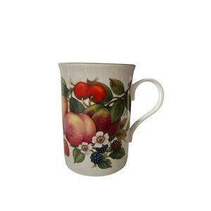 Harvest by Crown Trent Fruit Bone China Coffee Tea Staffordshire England Mug